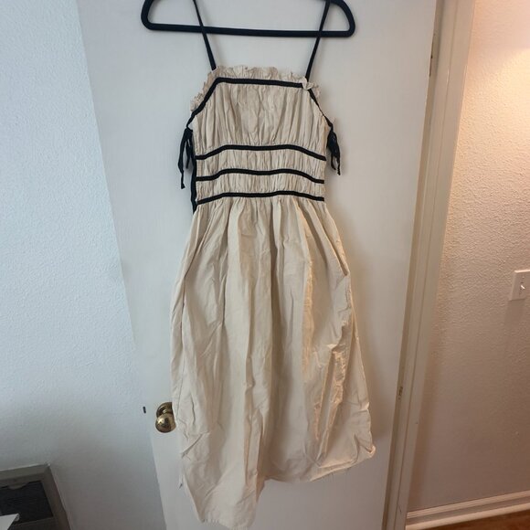 NWOT Sofie the Label midi dress with side tie - Picture 5 of 7